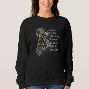 Sudadera Jareth Owl Pido Tan Poco