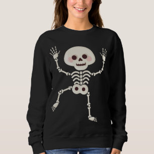 Sudadera Jaula de la costilla de esqueleto Hombres Mujeres