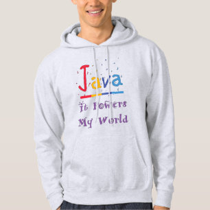 Sudadera Java impulsa mi mundo