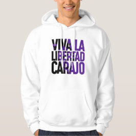 Sudadera Javier Milei Viva La Libertad Carajo León