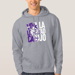 Sudadera Javier Milei Viva La Libertad Carajo León Texto V2