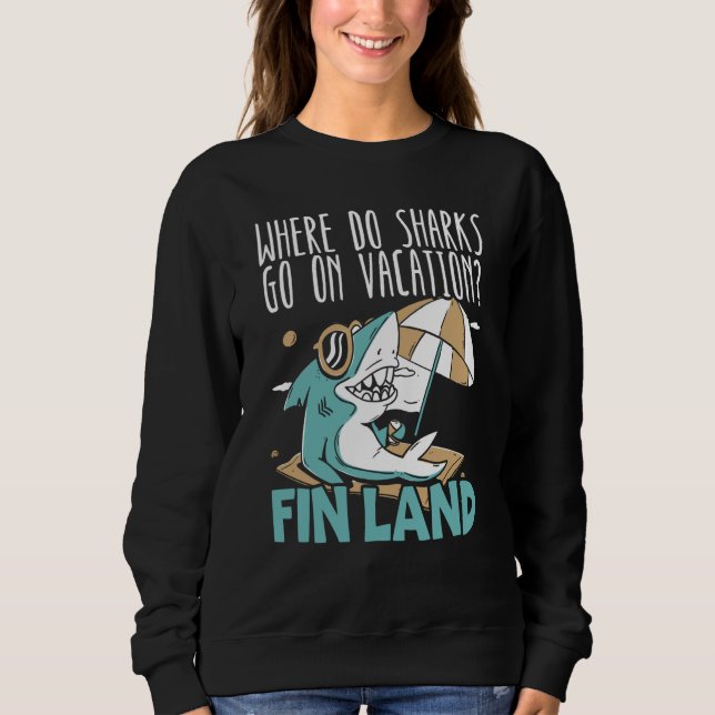 Sudadera Jawesome Shark Animal Marine Biologist  1 (Anverso)