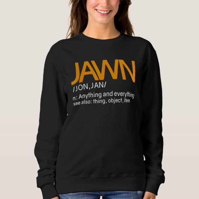 Sudadera Jawn Slang Philadelphia Philly (Anverso)