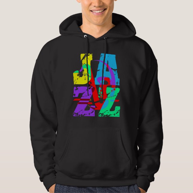 Sudadera Jazz fresco y de la cadera (Anverso)