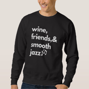 Sudadera Jazz Suave Festival de Jazz Suave Música de Jazz