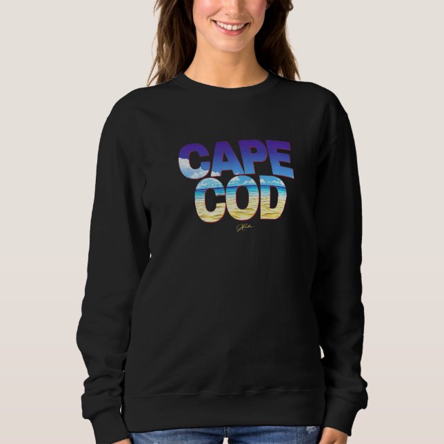 Sudadera Jcombs Cabo Cod Massachusetts Playa (Anverso)