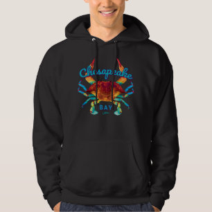 Sudadera JCombs Chesapeake Bay Blue Crab Hoodie