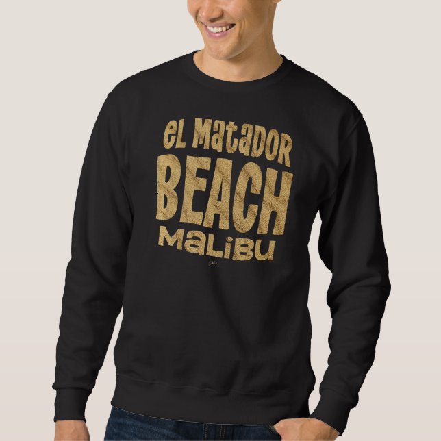 Sudadera Jcombs El Matador Beach Malibu California Beach (Anverso)