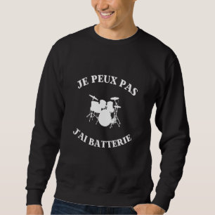 Sudadera Je Peux Pas J'ai Battery Idea