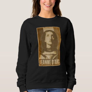Sudadera Jeanne D'arc Joan de Arc Retro France Propaganda P