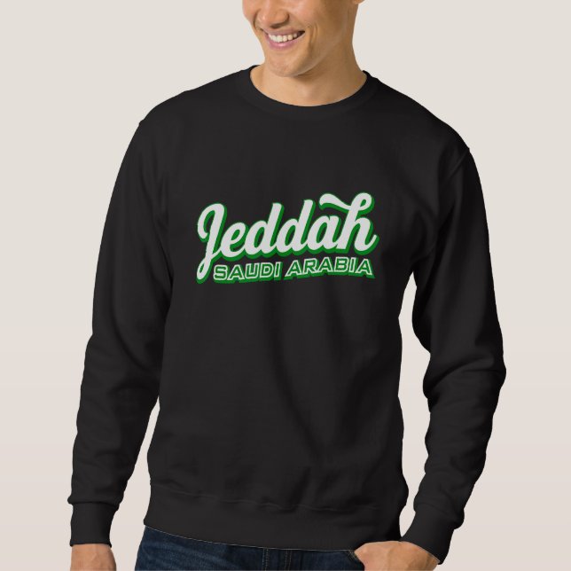Sudadera Jeddah Arabia Saudita (Anverso)