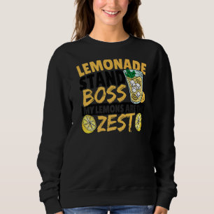 Sudadera Jefe de la Base de Lemonade Mis Lemones Son Los Má