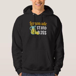 Sudadera Jefe de Puesto de Limonada Limón Jugo Bebida de
