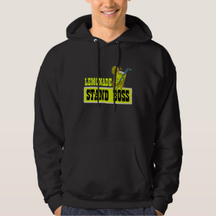 Sudadera Jefe de Puesto de Limonada Negocio de Jugo de Limó