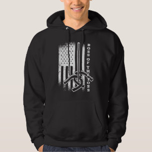 Sudadera Jefe de Toss Horseshoe Pitching American USA F