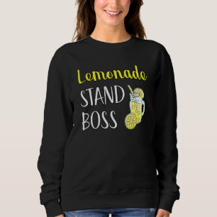 Sudadera Jefe del stand de Lemonade Ceo Lemon Crew Fun Entr