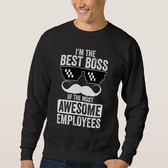 Sudadera Jefe Diciendo Y Jefe (Anverso)
