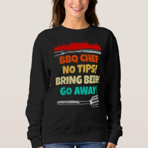 Sudadera Jefe En La Barbacoa Trae Cerveza Vete Hombres Barb
