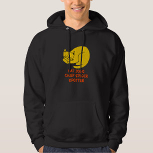 Sudadera Jefe localizador de arañas gato humor gatito mamá 