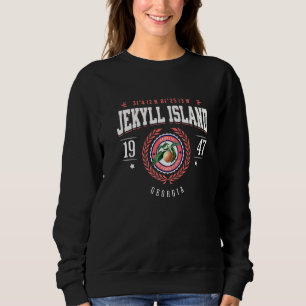 Sudadera Jekyll Island Georgia Classic Crest Recuerdo Touri