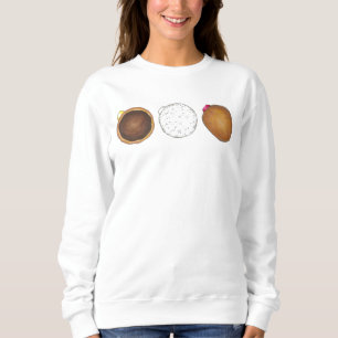 Sudadera Jelly Donut Donuts Sweatshirt relleno de la crema 