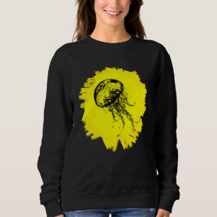 Sudadera Jellyfish Motif Jellyfish Toxico Con Nettles Soft