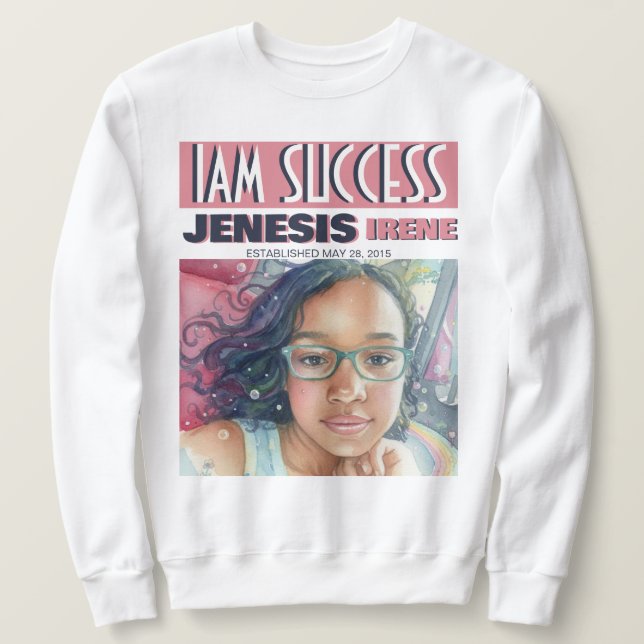 SUDADERA JENESIS IRENE (Anverso del diseño)
