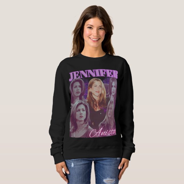 Sudadera Jennifer Aniston Friends Vintage Bootleg (Anverso completo)