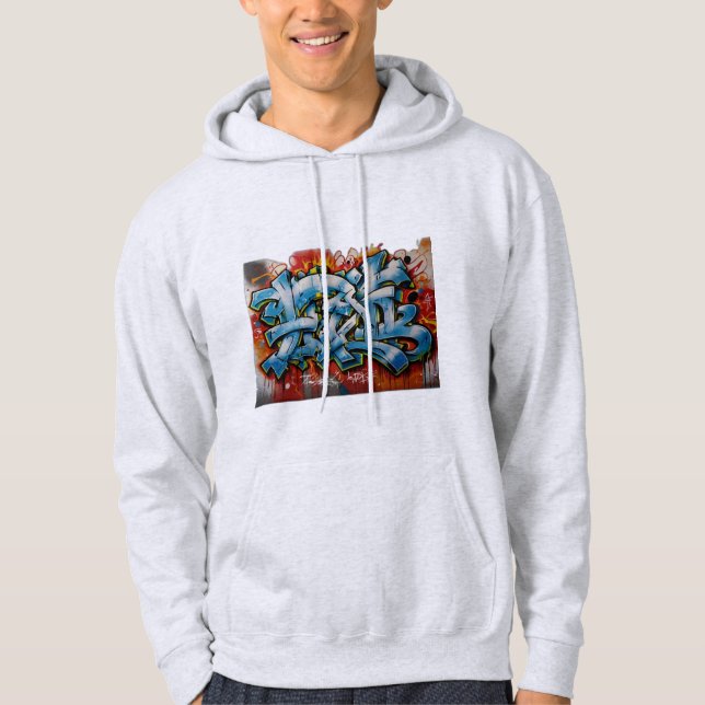 Sudadera jerga y graffiti fresco (Anverso)