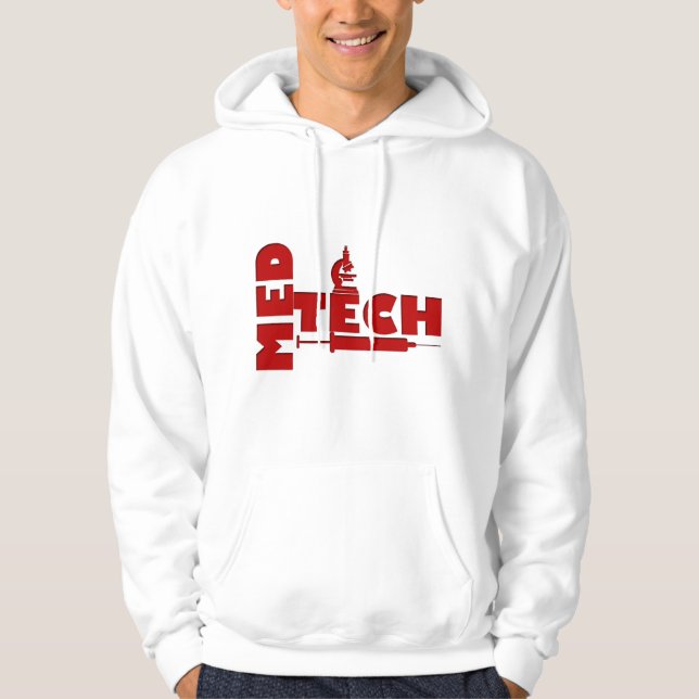 SUDADERA JERINGA MED TECH MICROSCOPE (TECNOLOGISTA MÉDICA) (Anverso)