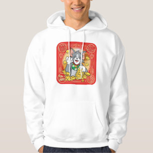 Sudadera Jerry Gato Suertudo Con Sistemas De Oro