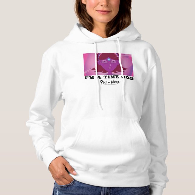 Sudadera Jessica - Soy Dios del Tiempo (Anverso)