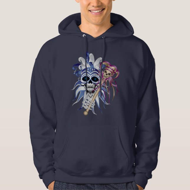 Sudadera Jester Skull (Anverso)