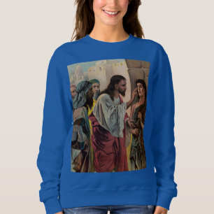 Sudadera Jesucristo curando al ciego