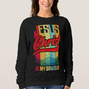 Sudadera Jesucristo Es Mi Salvador Para Las Mujeres Cristia
