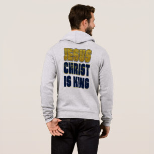 Sudadera Jesucristo Es Rey Cristiano