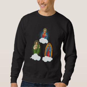 Sudadera Jesucristo San Judas Tadeo Y La Santa Virgen De Gu