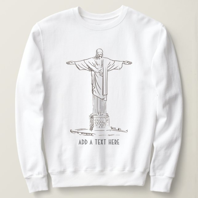 Sudadera Jesucristo Sweatshirt (Anverso del diseño)