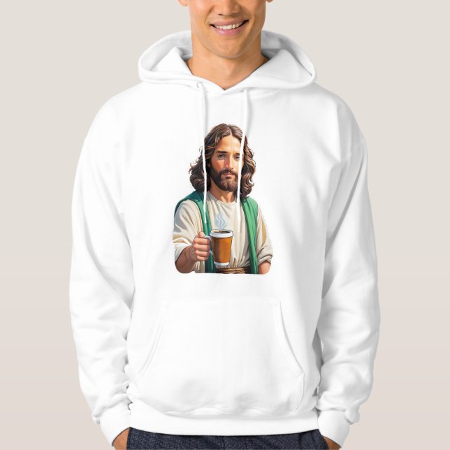 Sudadera Jesús ama el café (Anverso)