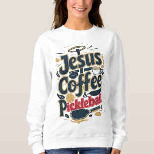 Sudadera Jesús, café y pelota - Combo de Fe y Diversión