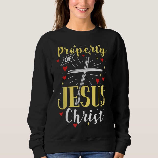 Sudadera Jesus Christian Faith (Anverso)