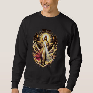 Sudadera Jesús Confío En Ti Divina Misericordia Católica