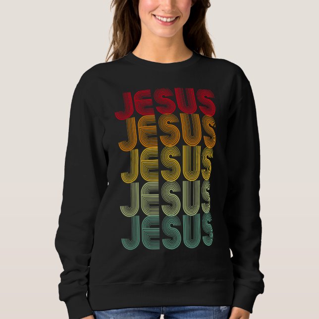 Sudadera Jesús Creer Que Debes Nacer De Nuevo (Anverso)