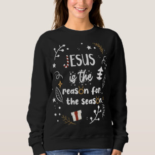 Sudadera Jesús Cristiano Es La Razón De La Temporada