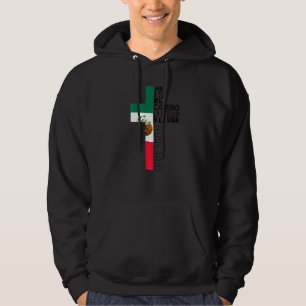 Sudadera Jesús Cristiano Español Hombres Papá Mamá Bandera 