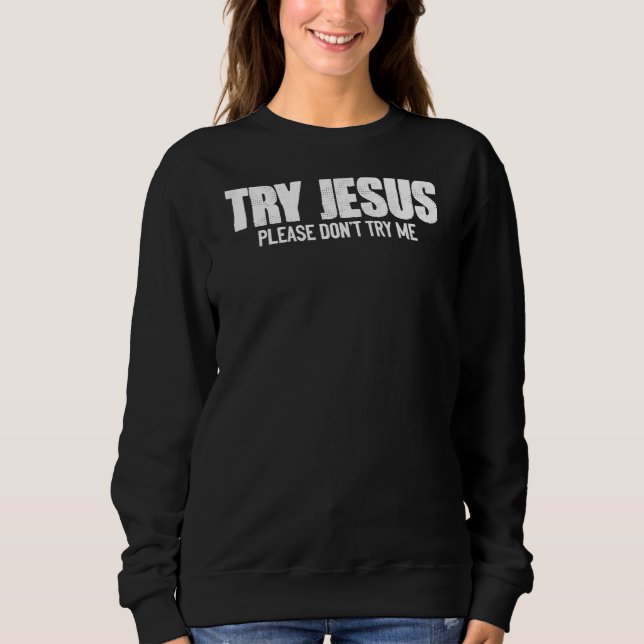Sudadera Jesús Cristiano Para Creyentes Seguidores De Fe (Anverso)