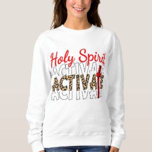 Sudadera Jesús Cristianos Espíritu Santo activa mi religión
