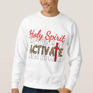 Sudadera Jesús Cristianos Espíritu Santo activa mi religión