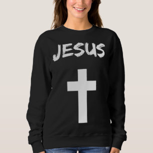 Sudadera Jesús Cruzar la Iglesia Cristiana Dios Religión