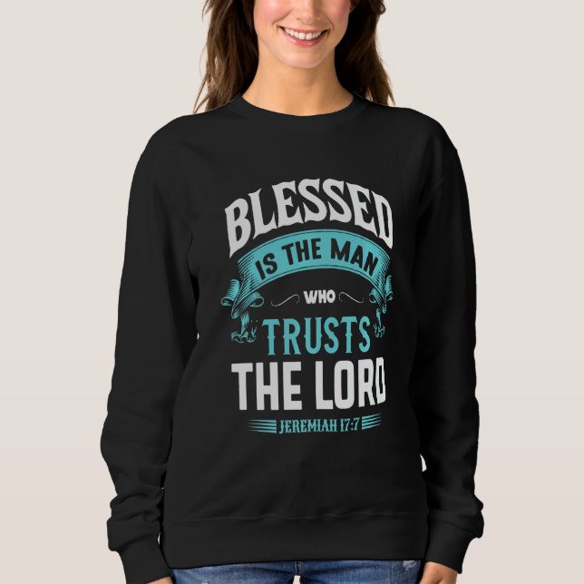 Sudadera Jesús de la fe cristiana (Anverso)